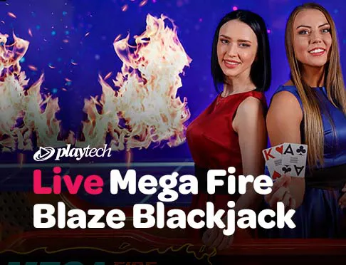 Playtech - Mega Fire Blaze Blackjack Live
