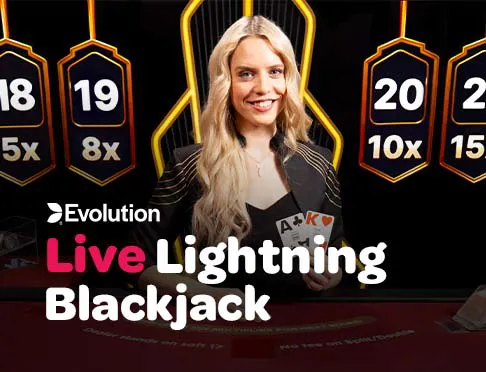 Evolution - Lightning Blackjack