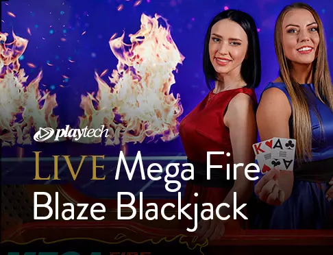 Playtech - Mega Fire Blaze Blackjack Live